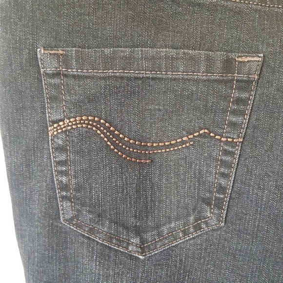 Windriver Black Tmax Fleece Lined Wide Straight Leg Jeans - Picture 9 of 15